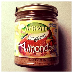 organic almond butter